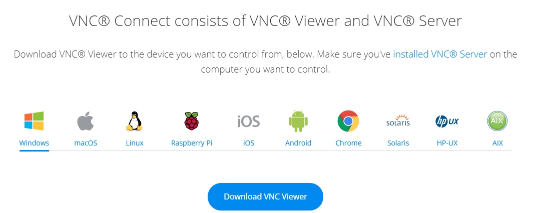 real vnc download