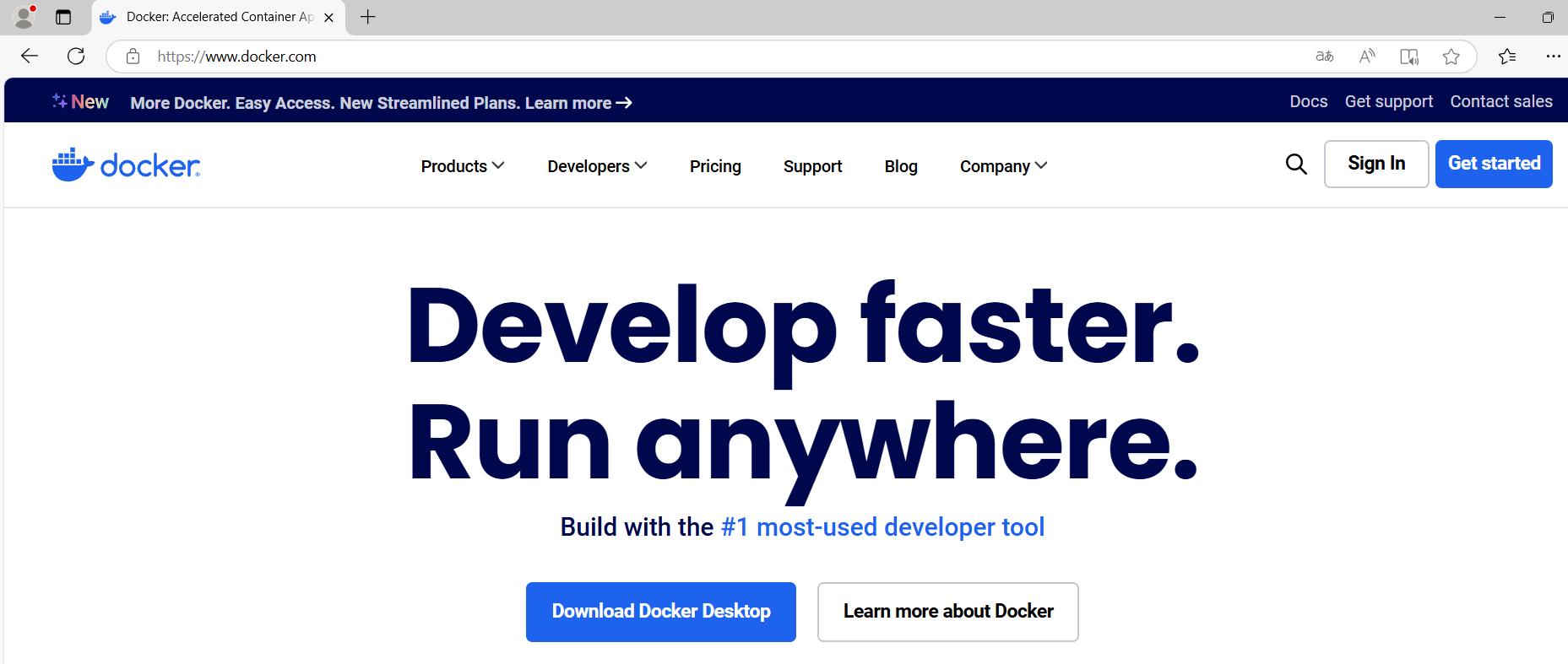 docker download