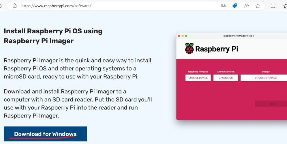 raspberry pi software